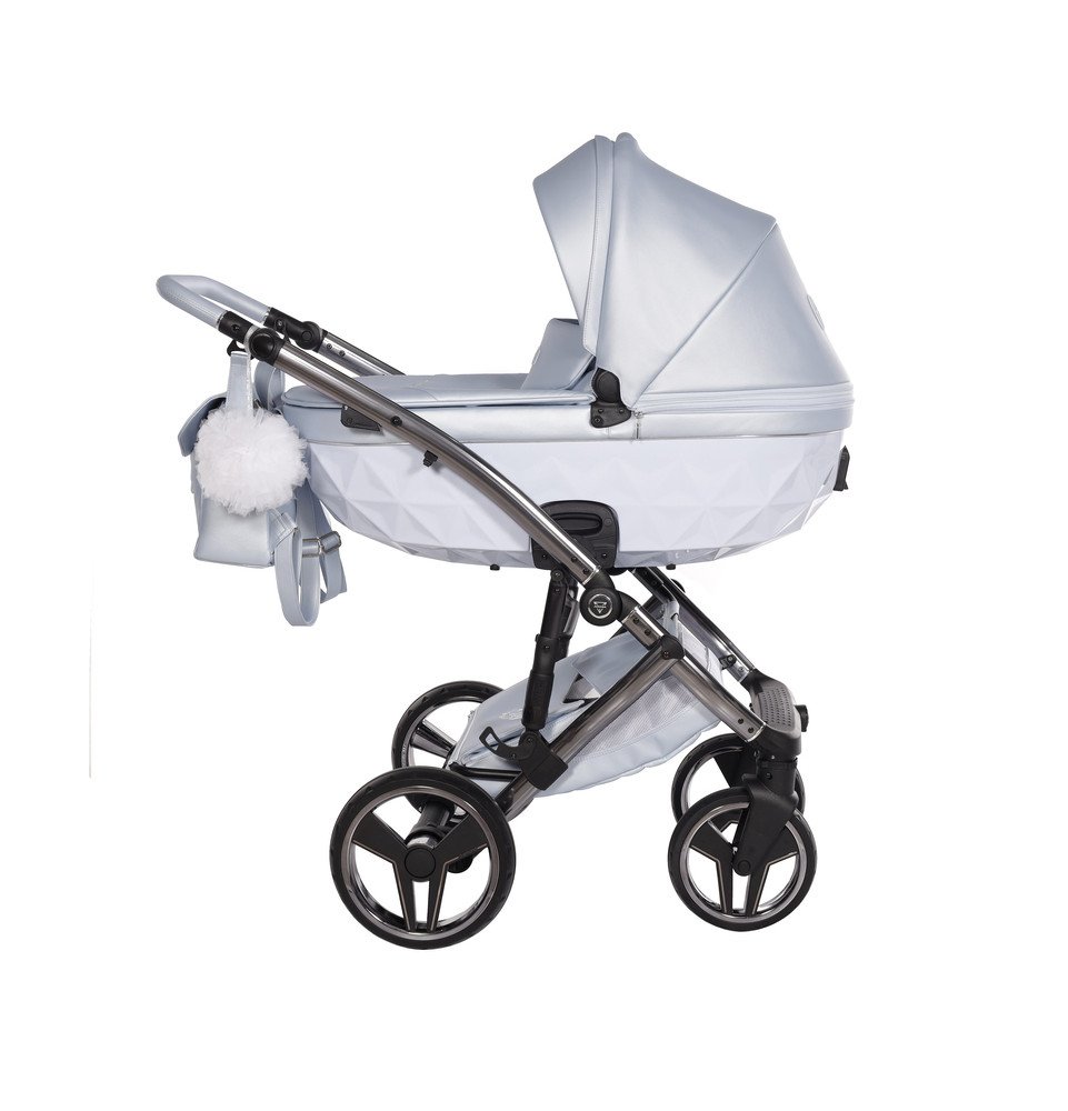 Universalus vežimėlis Junama Candy Premium 3in1, Blue
