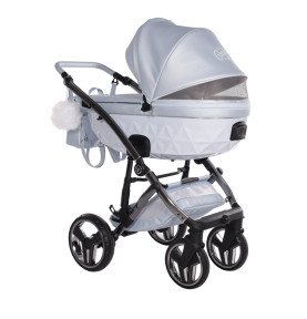 Universalus vežimėlis Junama Candy Premium 3in1, Blue