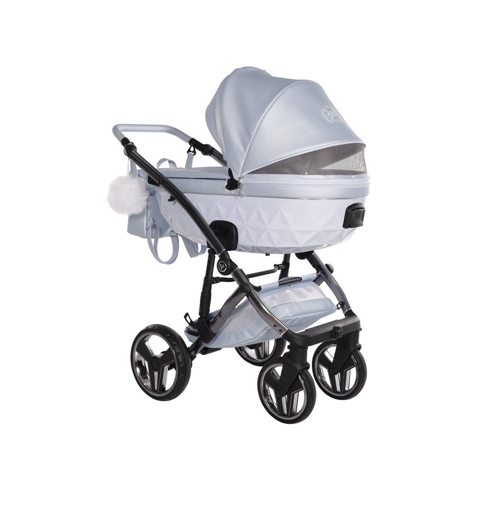 Universalus vežimėlis Junama Candy Premium 3in1, Blue