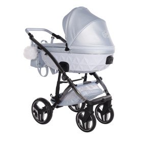Universalus vežimėlis Junama Candy Premium 3in1, Blue