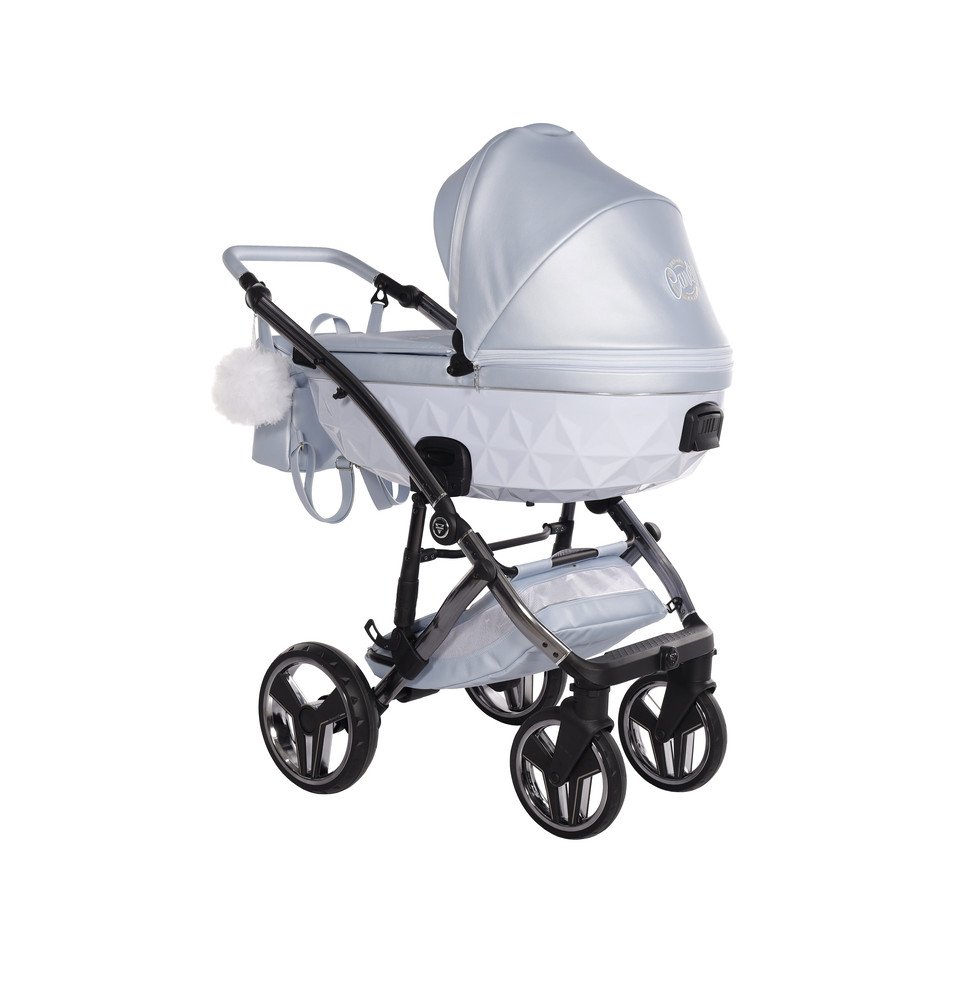 Universalus vežimėlis Junama Candy Premium 3in1, Blue