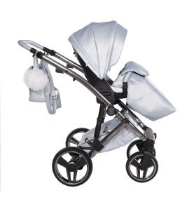 Universalus vežimėlis Junama Candy Premium 3in1, Blue