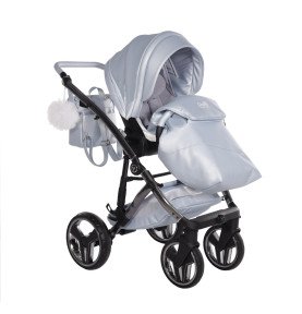 Universalus vežimėlis Junama Candy Premium 3in1, Blue