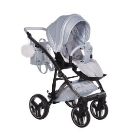 Universalus vežimėlis Junama Candy Premium 3in1, Blue