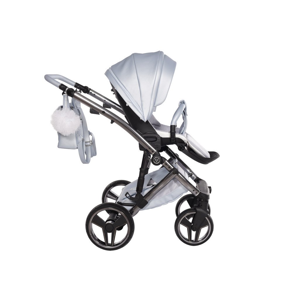 Universalus vežimėlis Junama Candy Premium 3in1, Blue