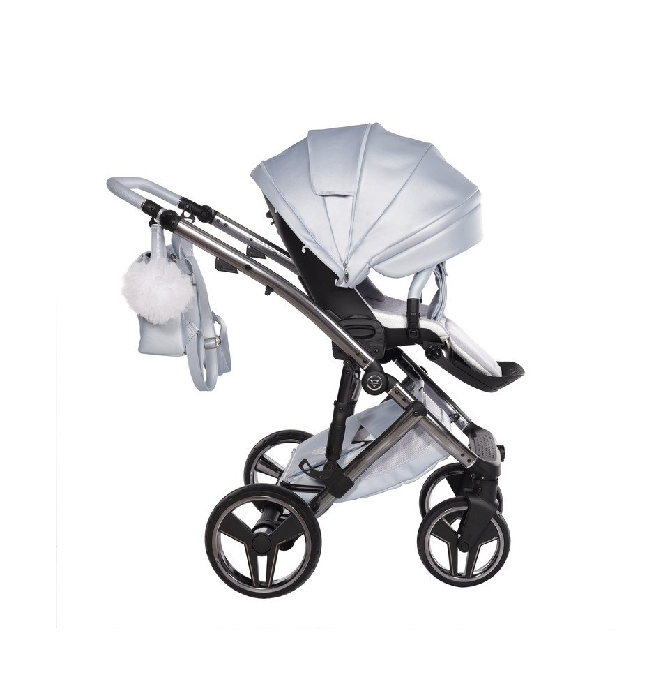 Universalus vežimėlis Junama Candy Premium 3in1, Blue