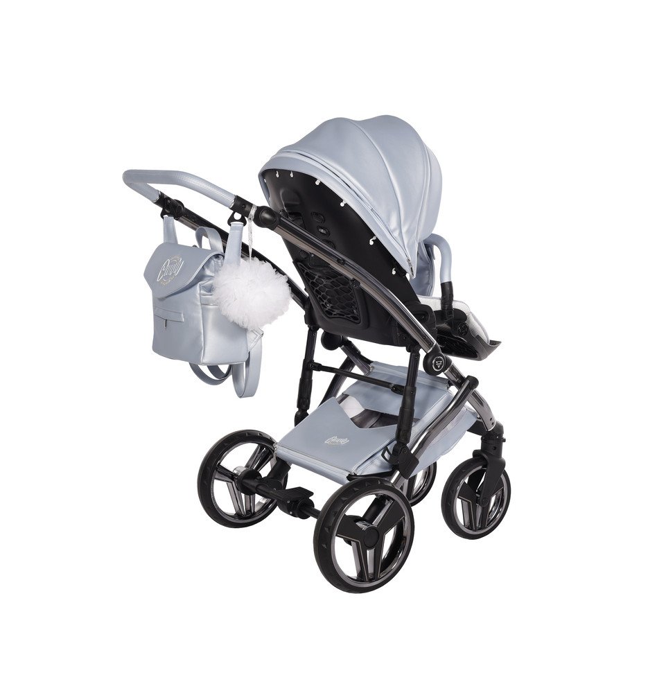 Universalus vežimėlis Junama Candy Premium 3in1, Blue