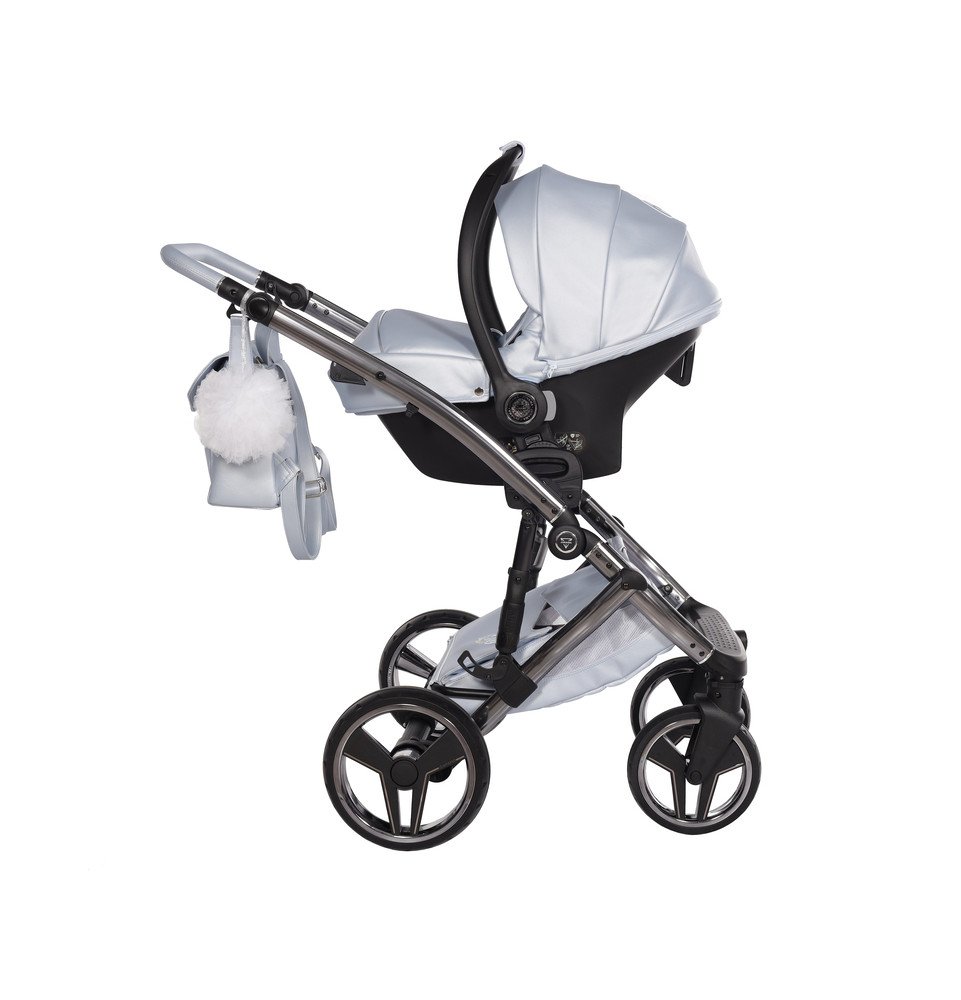 Universalus vežimėlis Junama Candy Premium 3in1, Blue