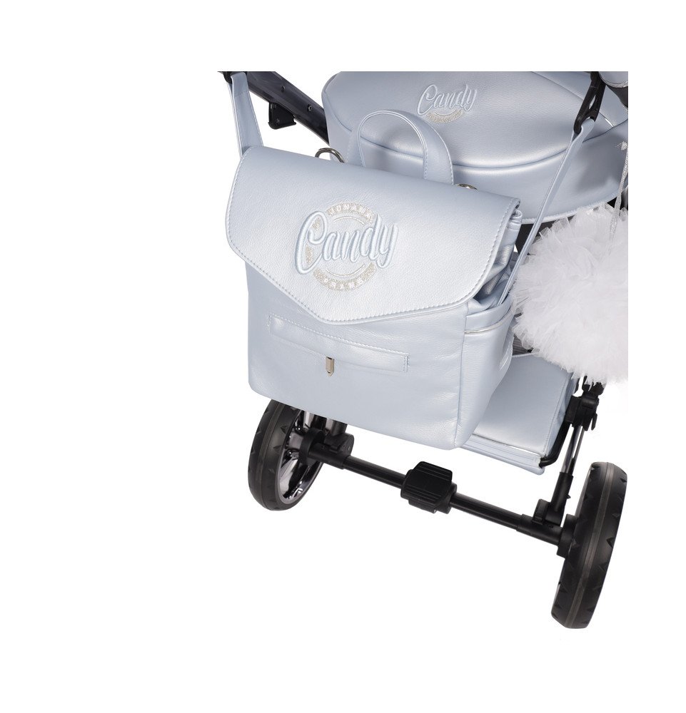Universalus vežimėlis Junama Candy Premium 3in1, Blue