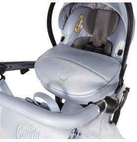 Universalus vežimėlis Junama Candy Premium 3in1, Blue