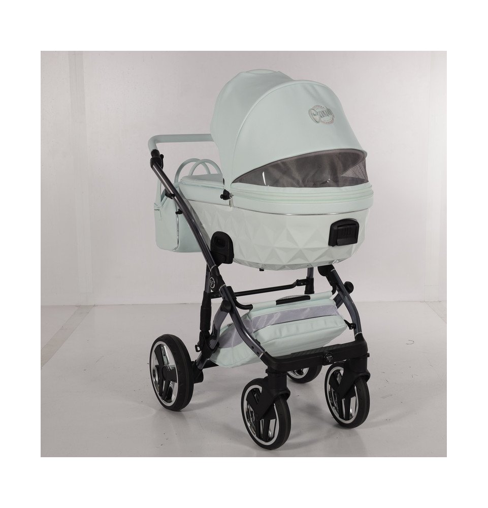 Universalus vežimėlis Junama Candy Premium 3in1, Mint