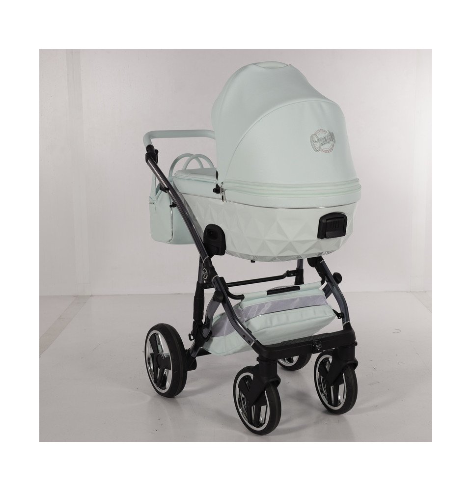 Universalus vežimėlis Junama Candy Premium 3in1, Mint