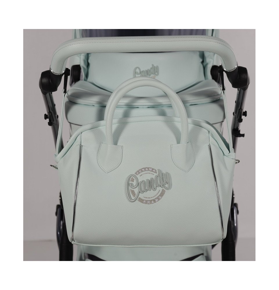 Universalus vežimėlis Junama Candy Premium 3in1, Mint