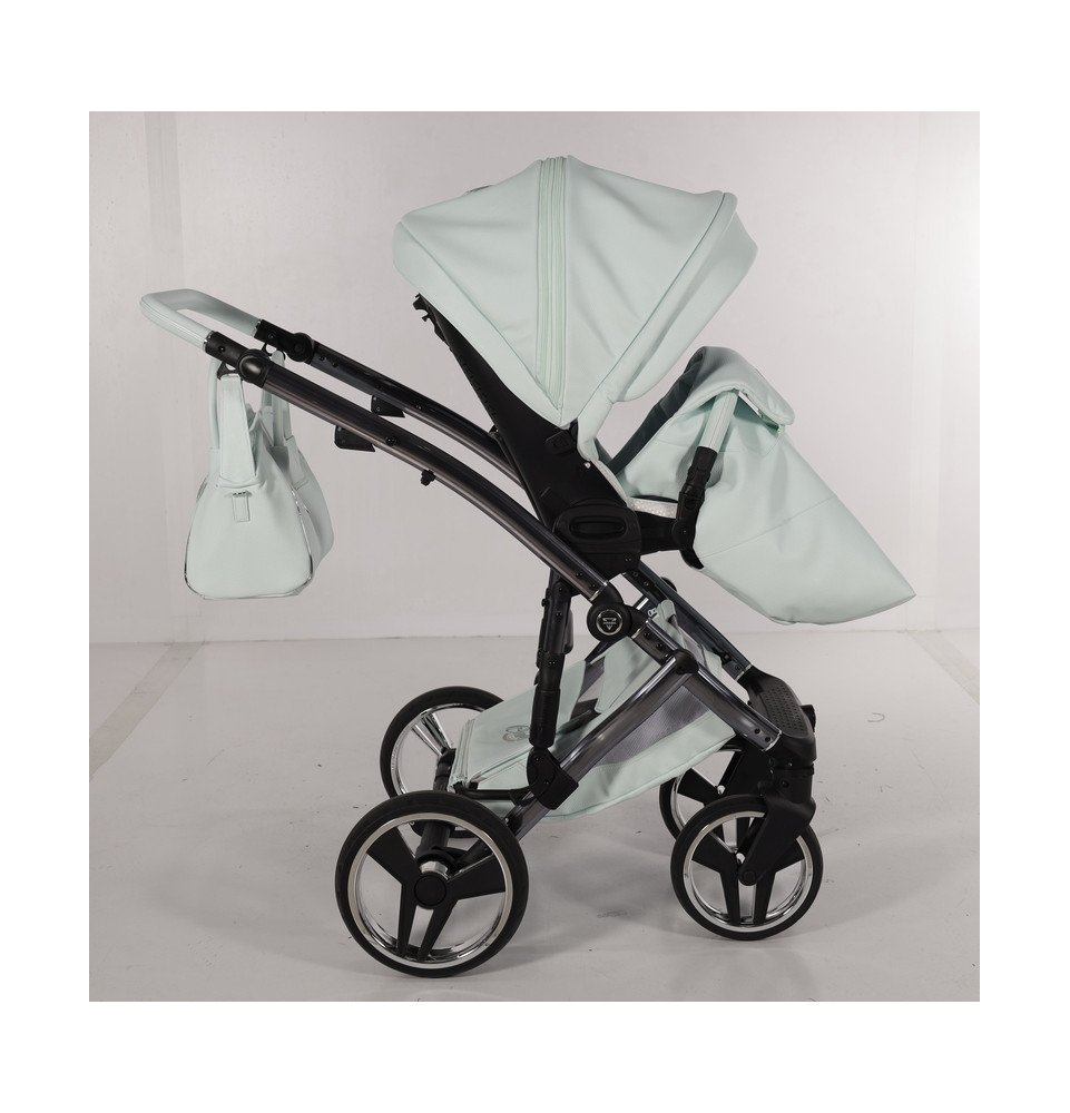 Universalus vežimėlis Junama Candy Premium 3in1, Mint