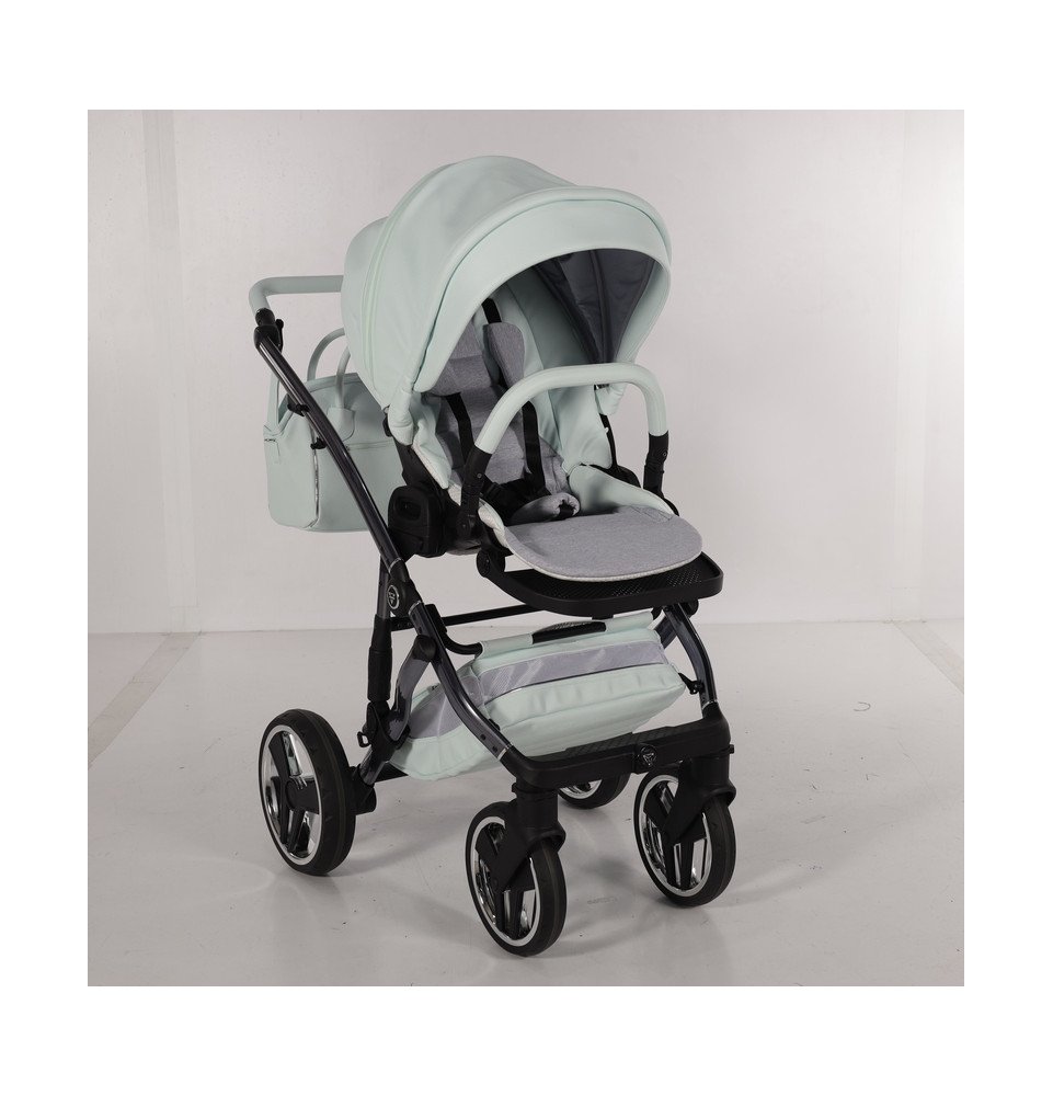 Universalus vežimėlis Junama Candy Premium 3in1, Mint