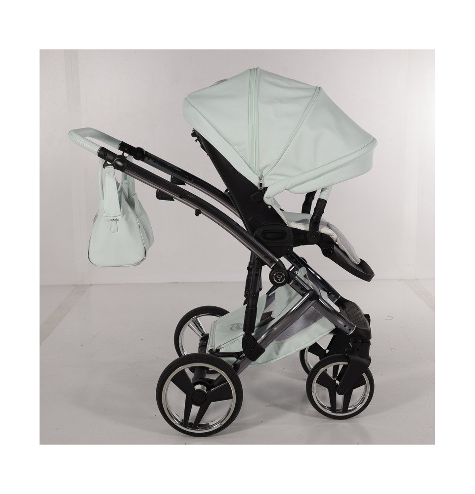 Universalus vežimėlis Junama Candy Premium 3in1, Mint