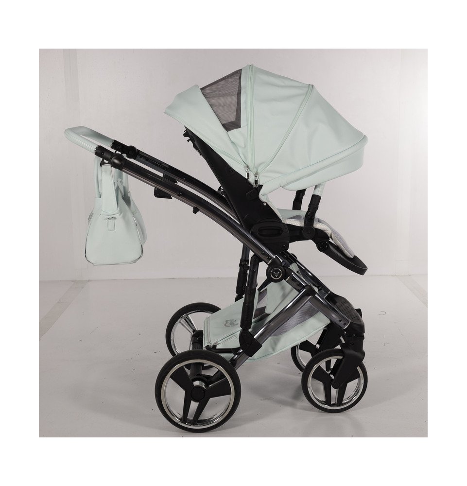 Universalus vežimėlis Junama Candy Premium 3in1, Mint
