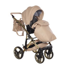 Universalus vežimėlis Junama Candy Premium 3in1, Beige