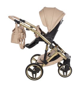 Universalus vežimėlis Junama Candy Premium 3in1, Beige