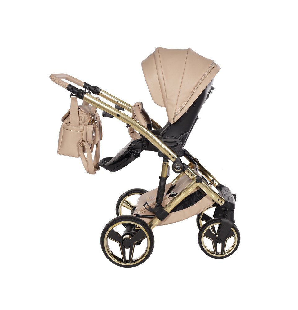 Universalus vežimėlis Junama Candy Premium 3in1, Beige