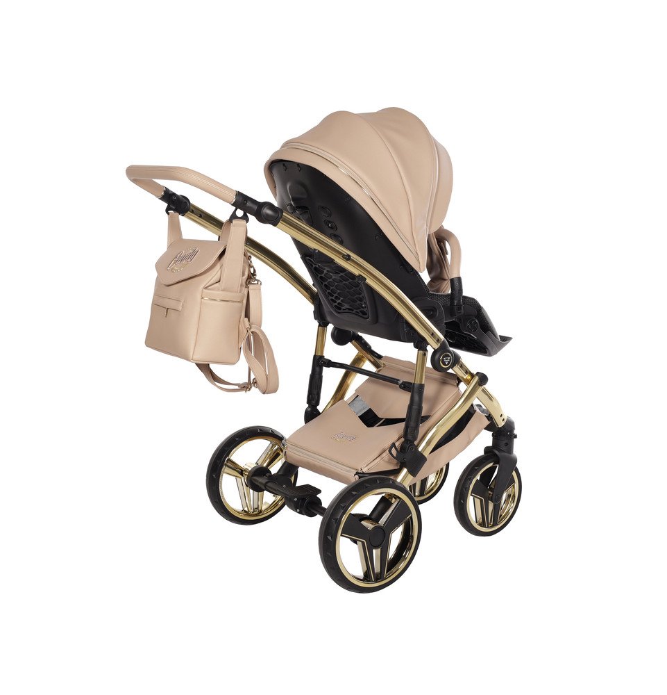 Universalus vežimėlis Junama Candy Premium 3in1, Beige
