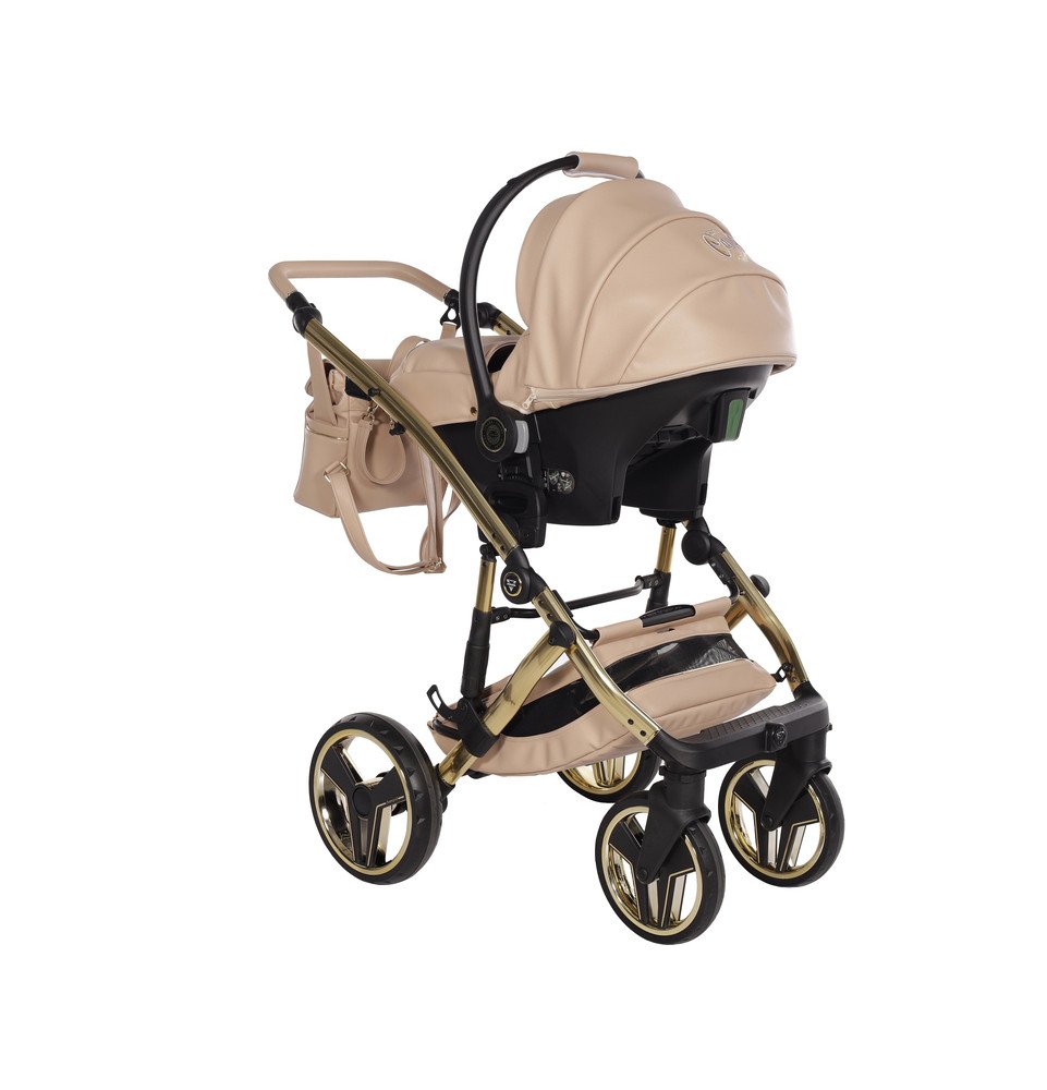 Universalus vežimėlis Junama Candy Premium 3in1, Beige