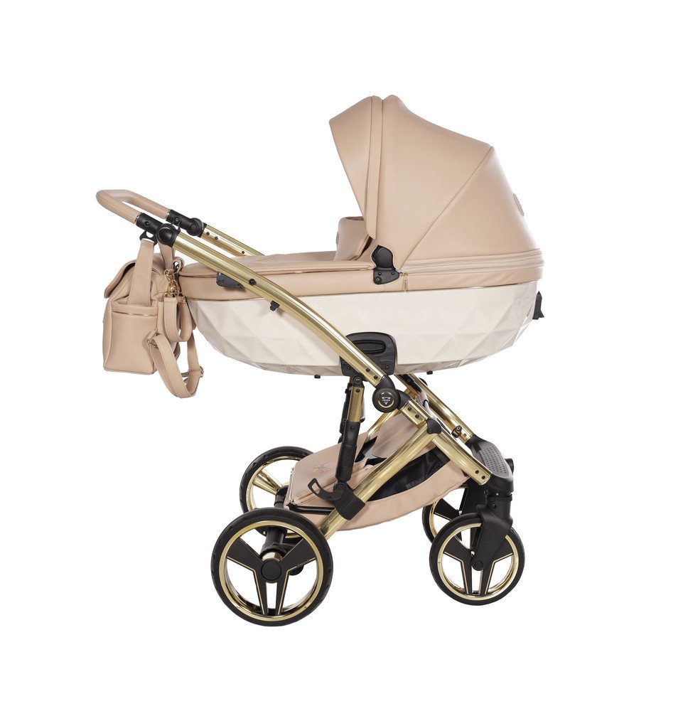 Universalus vežimėlis Junama Candy Premium 2in1, Beige