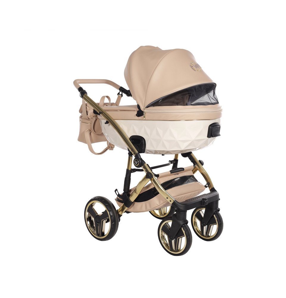 Universalus vežimėlis Junama Candy Premium 2in1, Beige