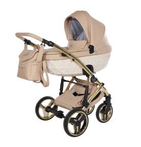 Universalus vežimėlis Junama Candy Premium 2in1, Beige