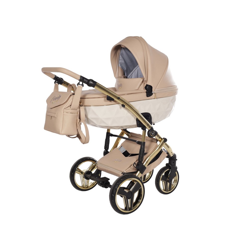 Universalus vežimėlis Junama Candy Premium 2in1, Beige Universalus vežimėlis Junama Candy Premium 2in1, Beige