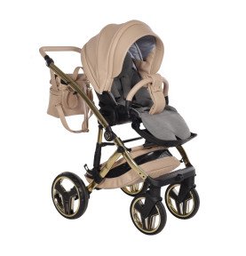 Universalus vežimėlis Junama Candy Premium 2in1, Beige