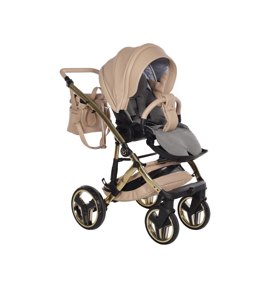 Universalus vežimėlis Junama Candy Premium 2in1, Beige