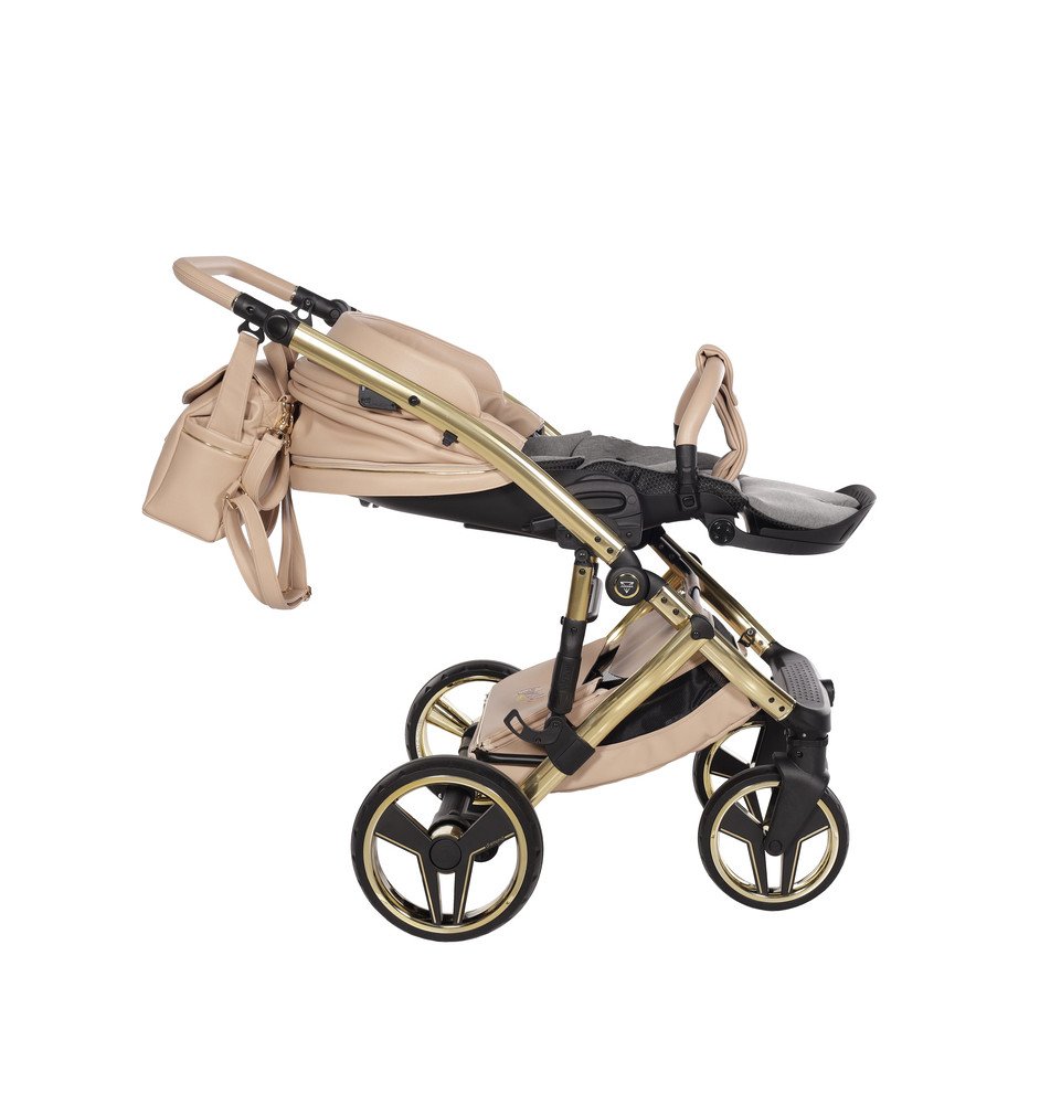 Universalus vežimėlis Junama Candy Premium 2in1, Beige