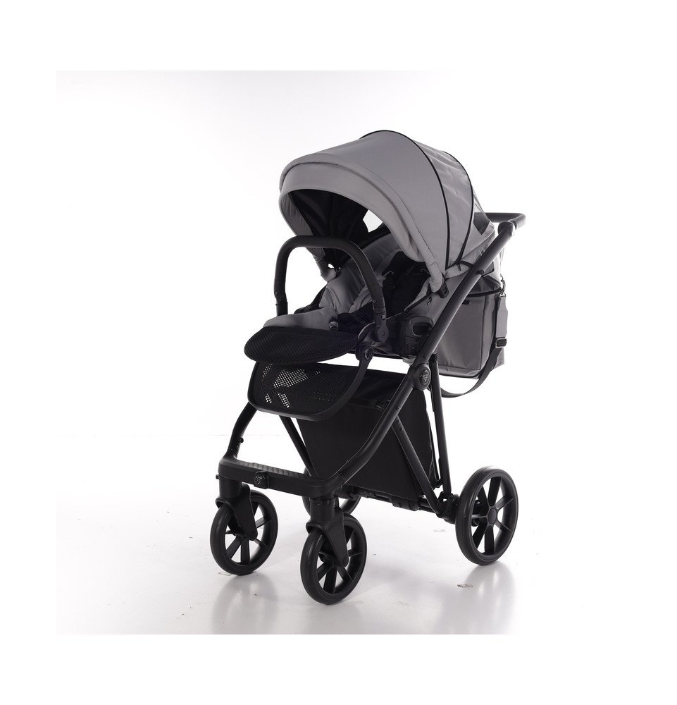 Universalus vežimėlis Junama Smart 3in1, Grey