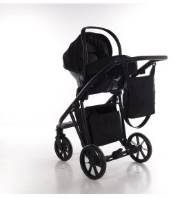 Universalus vežimėlis Junama Smart 3in1, Black