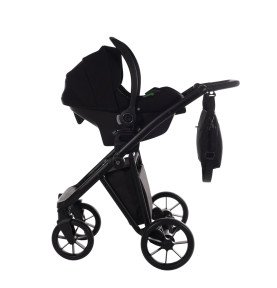 Universalus vežimėlis Junama Smart 3in1, Black
