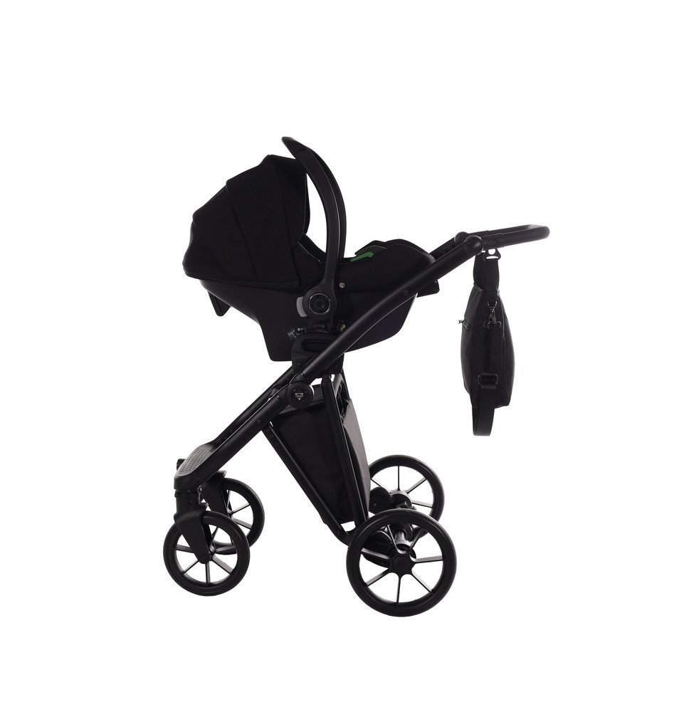 Universalus vežimėlis Junama Smart 3in1, Black