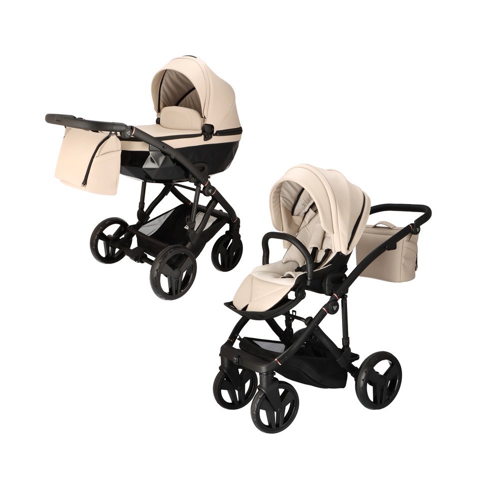 Universalus vežimėlis Junama Diamond Classic 2in1, Beige