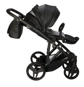 Universalus vežimėlis Junama Diamond Classic 3in1, Black