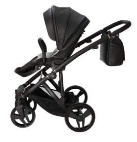 Universalus vežimėlis Junama Diamond Classic 3in1, Black