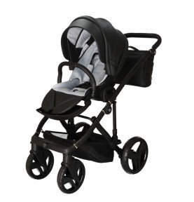 Universalus vežimėlis Junama Diamond Classic 3in1, Black