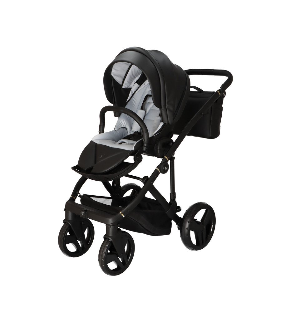 Universalus vežimėlis Junama Diamond Classic 3in1, Black