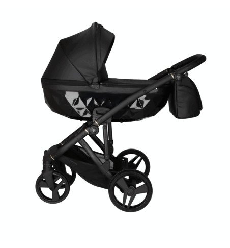 Universalus vežimėlis Junama Diamond Classic 3in1, Black