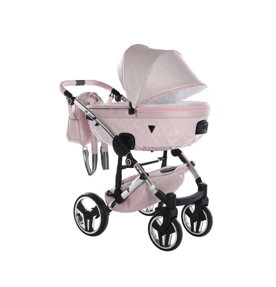 Universalus vežimėlis Junama Dolce 2in1, Pink
