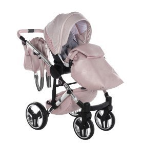 Universalus vežimėlis Junama Dolce 2in1, Pink