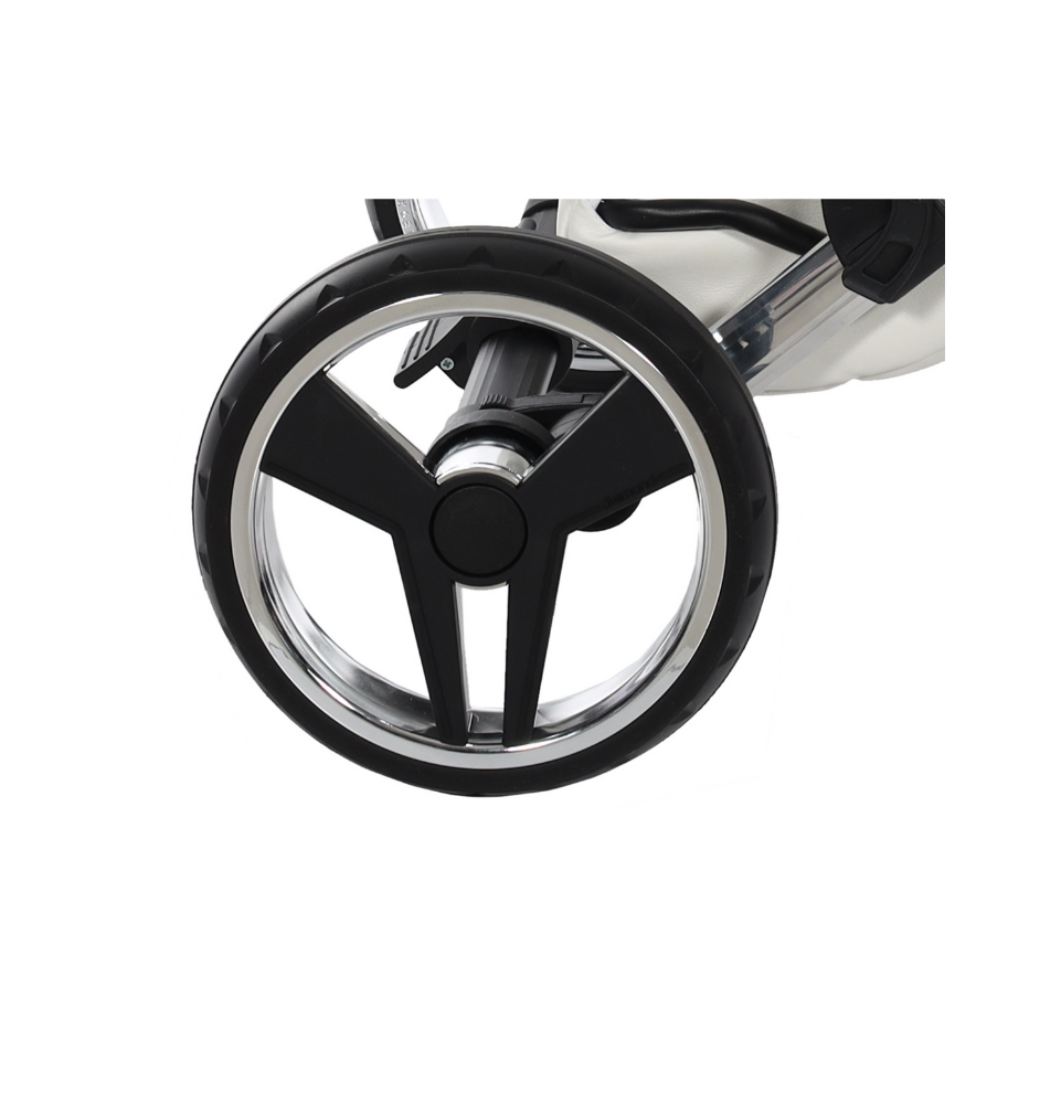 Galinis ratas vežimėliui Junama Gold/Silver