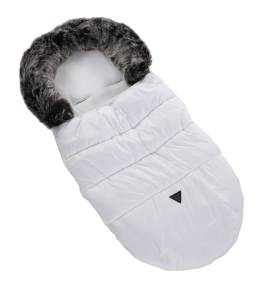Miegmaišis vežimėliui Junama, White/Silver