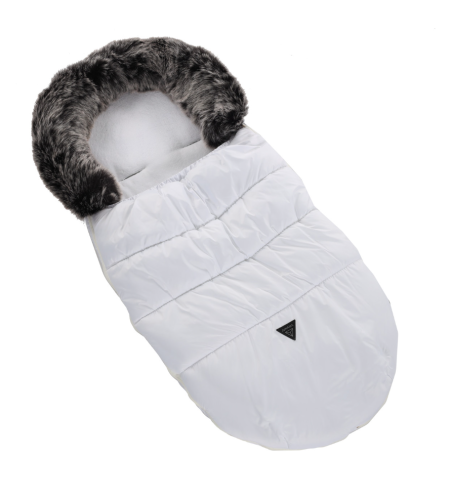 Miegmaišis vežimėliui Junama, White/Silver