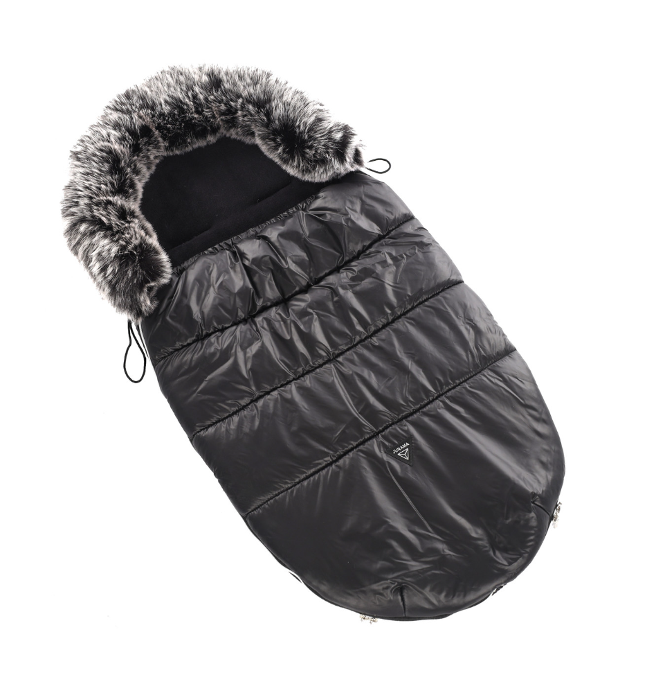 Miegmaišis vežimėliui Junama, Black SIlver Miegmaišis vežimėliui Junama, Black SIlver
