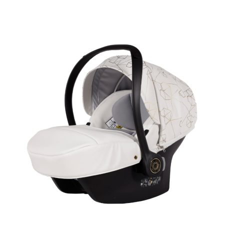 Automobilinė kėdutė Junama Heart, White Gold